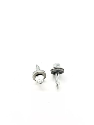 Hatlapfejű önfúró bi-metál lemezcsavar, EPDM, rozsdamentes, A2/5,5×25mm